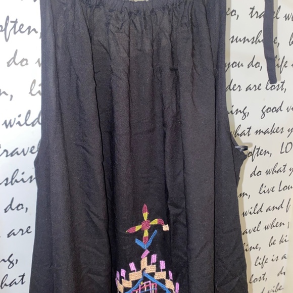 EMBROIDERED MAXI DRESS - Picture 7 of 14